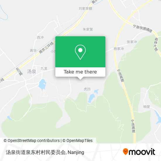 汤泉街道泉东村村民委员会 map