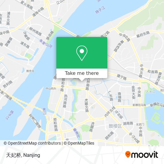 天妃桥 map