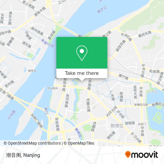 潮音阁 map