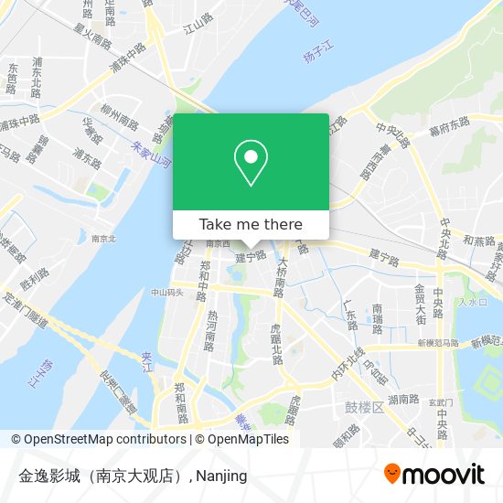 金逸影城（南京大观店） map