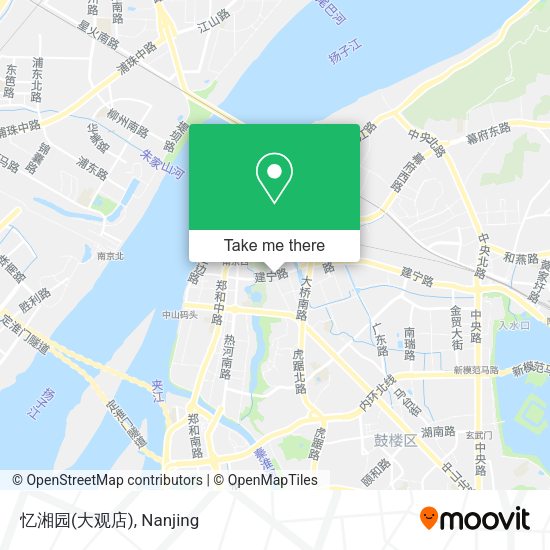 忆湘园(大观店) map