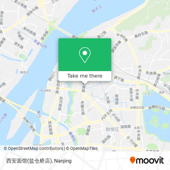 西安面馆(盐仓桥店) map
