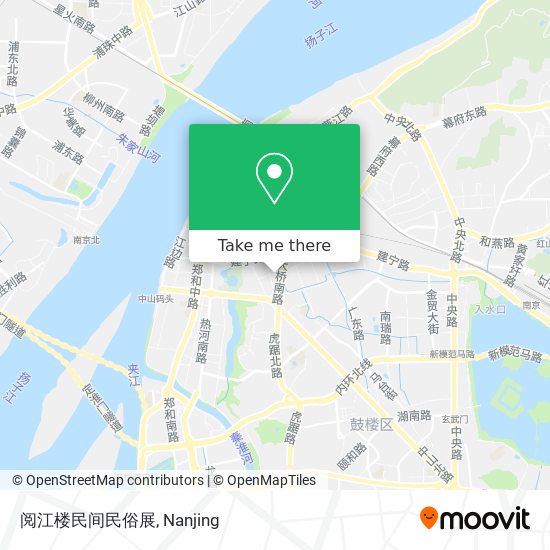 阅江楼民间民俗展 map