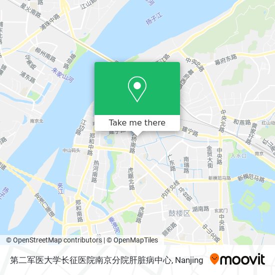 第二军医大学长征医院南京分院肝脏病中心 map