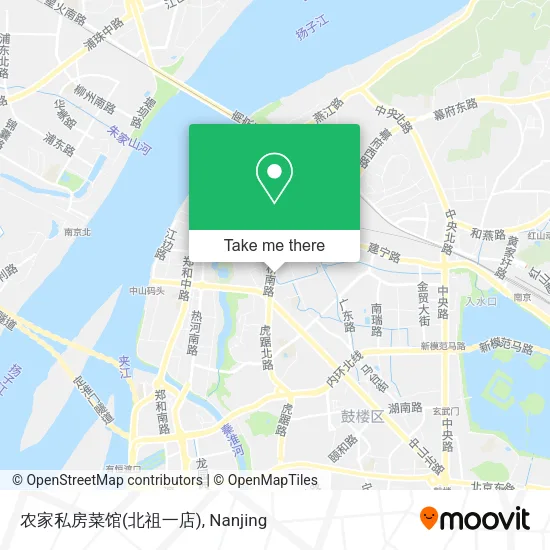 农家私房菜馆(北祖一店) map