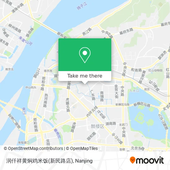润仟祥黄焖鸡米饭(新民路店) map