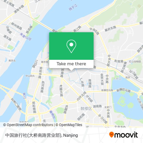 中国旅行社(大桥南路营业部) map