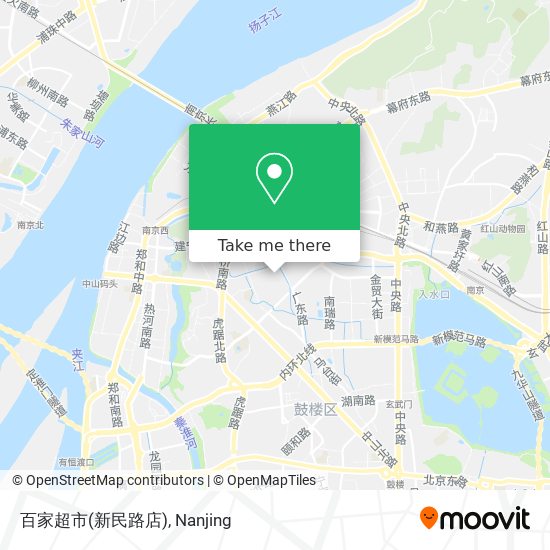 百家超市(新民路店) map