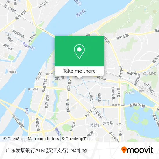 广东发展银行ATM(滨江支行) map