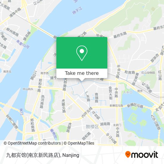 九都宾馆(南京新民路店) map