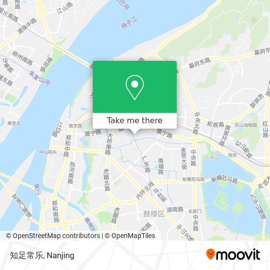 知足常乐 map