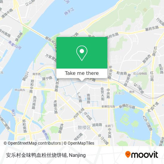 安乐村金味鸭血粉丝烧饼铺 map