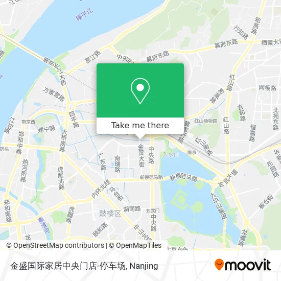 金盛国际家居中央门店-停车场 map