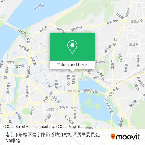 南京市鼓楼区建宁路街道城河村社区居民委员会 map