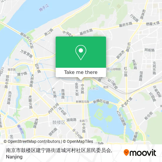 南京市鼓楼区建宁路街道城河村社区居民委员会 map
