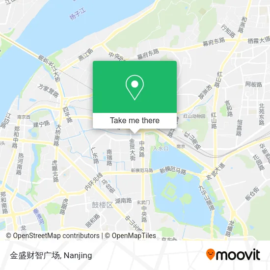 金盛财智广场 map