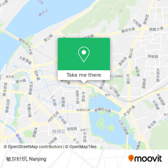 敏尔针织 map
