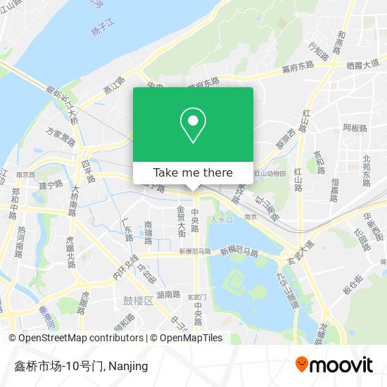鑫桥市场-10号门 map