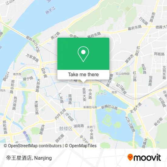 帝王星酒店 map