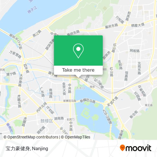 宝力豪健身 map