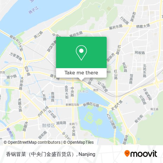 香锅冒菜（中央门金盛百货店） map