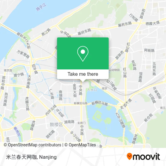 米兰春天网咖 map