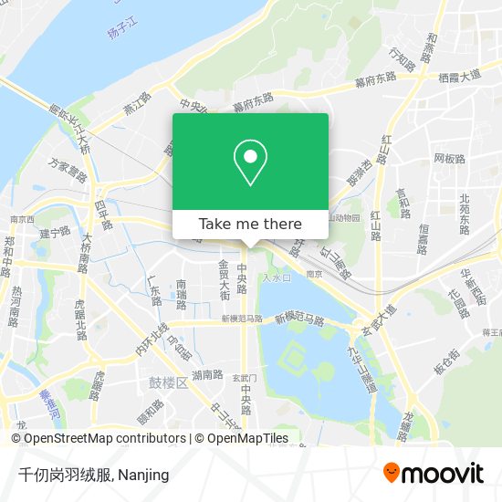 千仞岗羽绒服 map