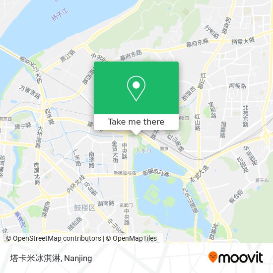 塔卡米冰淇淋 map