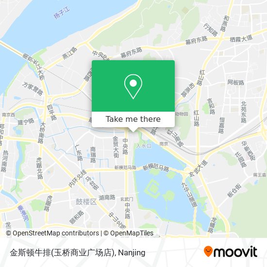 金斯顿牛排(玉桥商业广场店) map