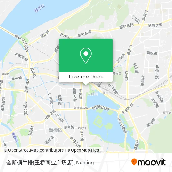 金斯顿牛排(玉桥商业广场店) map