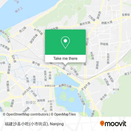 福建沙县小吃(小市街店) map