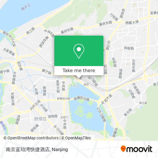 南京蓝珀湾快捷酒店 map