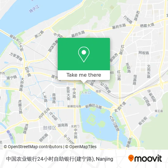 中国农业银行24小时自助银行(建宁路) map