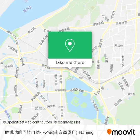 咕叽咕叽回转自助小火锅(南京商厦店) map