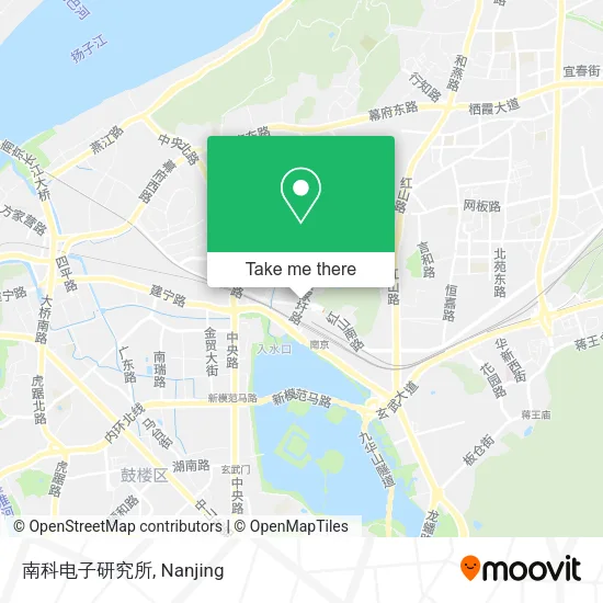 南科电子研究所 map