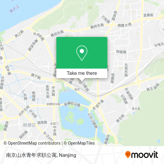 南京山水青年求职公寓 map