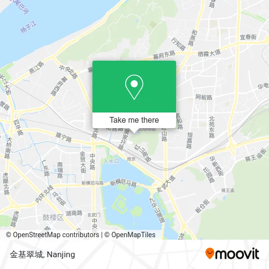 金基翠城 map
