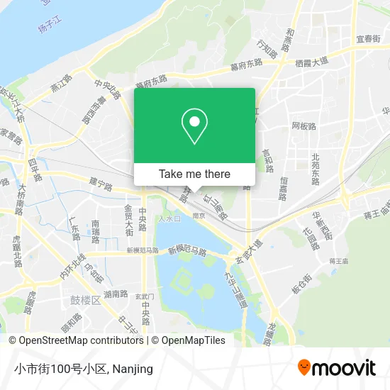 小市街100号小区 map
