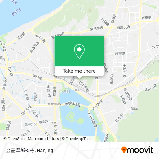 金基翠城-5栋 map