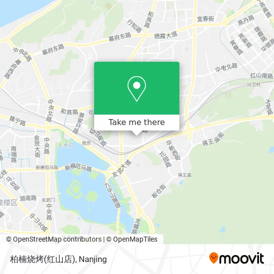 柏楠烧烤(红山店) map