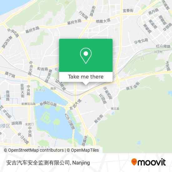 安吉汽车安全监测有限公司 map