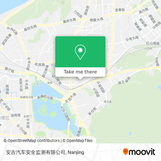安吉汽车安全监测有限公司 map