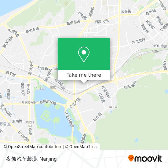 夜煞汽车装潢 map