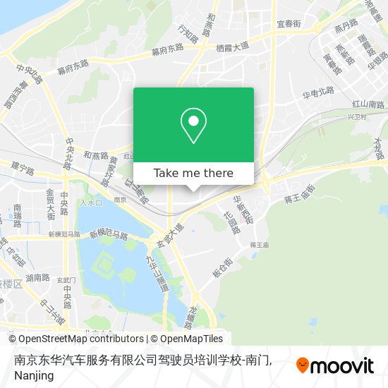 南京东华汽车服务有限公司驾驶员培训学校-南门 map