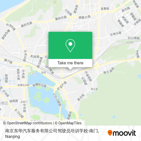 南京东华汽车服务有限公司驾驶员培训学校-南门 map