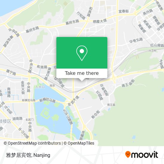 雅梦居宾馆 map