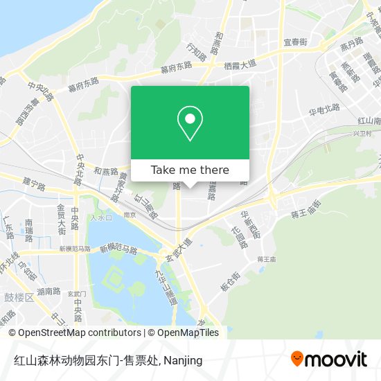 红山森林动物园东门-售票处 map