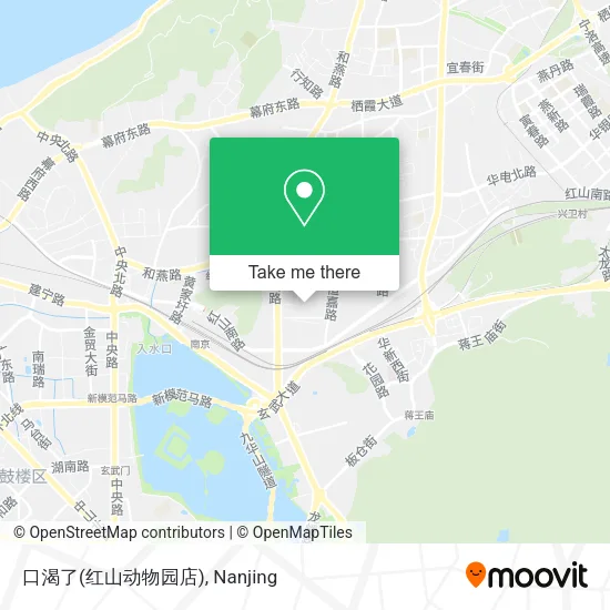 口渴了(红山动物园店) map
