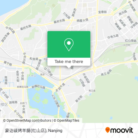 蒙达碳烤羊腿(红山店) map