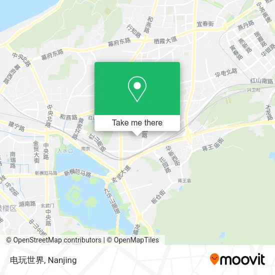 电玩世界 map